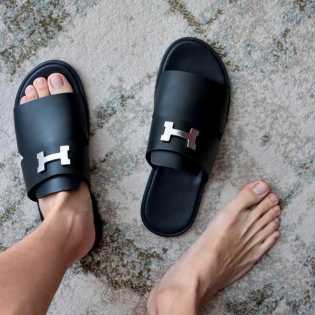 Luxury Style Men’s Flat Slide Sandals