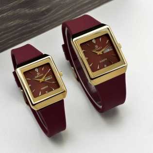 Stylish Silicone Strap Calendar Watch for Men & Women