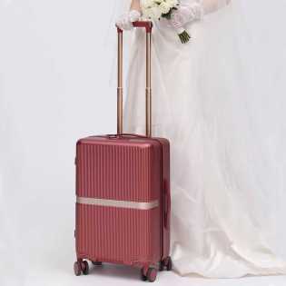 Durable Travel Suitcase with Spinner Wheels