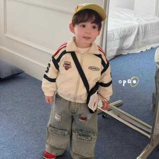 Korean version foreign style label casual jacket