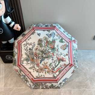 Luxury INS vinyl sunscreen four colors automatic umbrella