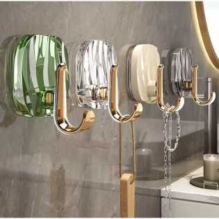 8 pcs Wall Mounted Light luxury wall hook