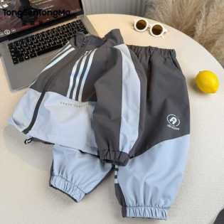 Korean version children's fashionable two-piece set