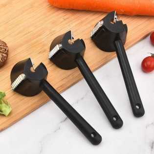 Multi-functional flower roll stainless steel spiral slicer