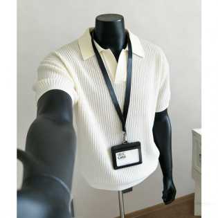 Soft cotton men’s polo shirt