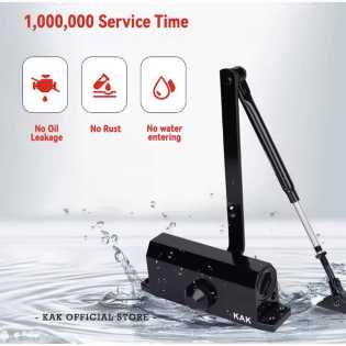 Hydraulic Buffer Automatic Door Closer 25KG to 80KG