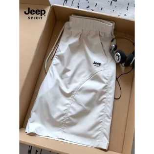 JEEP jeep oblique stitching quick-drying five-point shorts