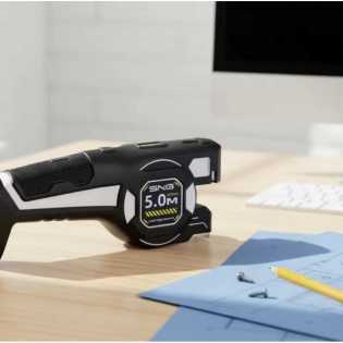 Tape Measure Sturdy Construction Triple-Function Tape Measure 3 in 1 Measuring Tool
