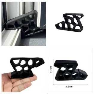 Heavy Duty Non Slip Window/Balcony Door Stop with Track Lock