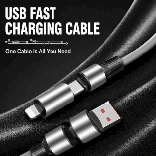 240W four-in-one data cable dual typec fast charging cable thickened suitable for Huawei Xiaomi Appl