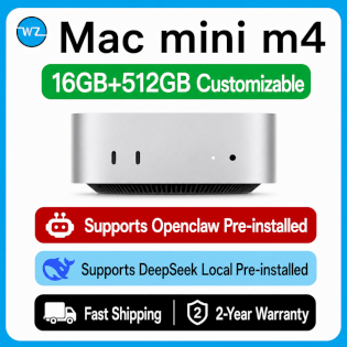 Apple Mac Mini M4 16+512GB customized machine supports pre-installing OpenClaw and DeepSeek