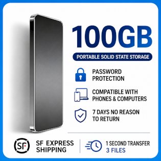ultra-thin portable computer mechanical hard disk 1TB - 20TB