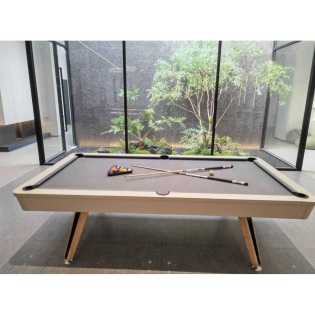 High-end villa billiard table marble black eight or nine balls indoor tennis table three-in-one tabl