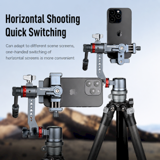Manbili YJ-002 three-axis mobile phone gimbal in and out pitch shooting live recording video operati