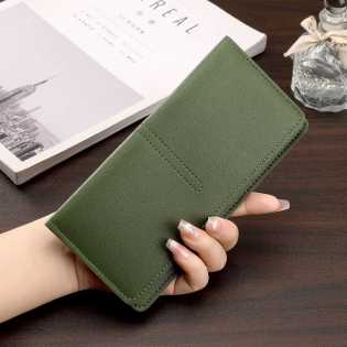 new temperament buckle card space soft wallet