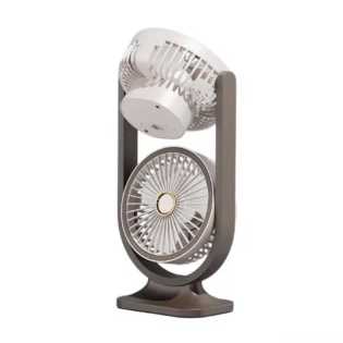 USB Rechargeable Quiet Cooling Fan Portable Desk Fan