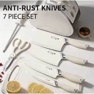 5/7/12-piece Professional Chef set Ceramic-coated Kitchen knives
