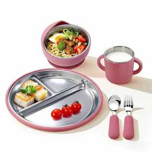 Dishesbaby stainless steel dinner set
