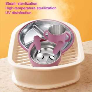 Dishesbaby stainless steel dinner set