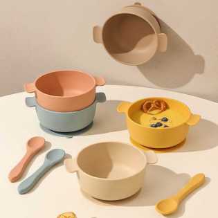Hi Peggy baby infant-specific food-grade suction cup bowl