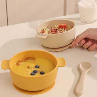 Hi Peggy baby infant-specific food-grade suction cup bowl