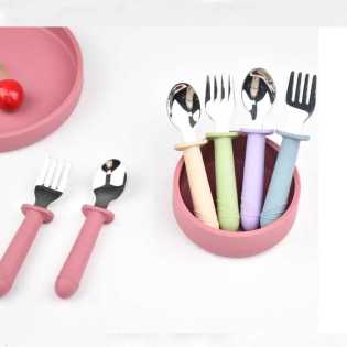 New stainless steel kiddies cutlery set