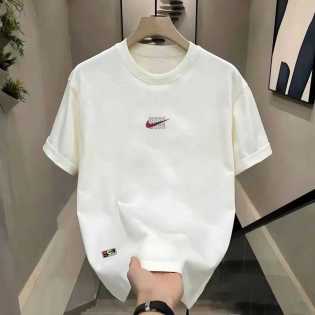 Men’s Casual Cotton Round Neck T-Shirt