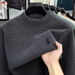 Winter heavy plush thickened men's sweater