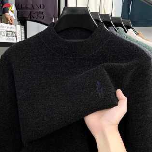 Winter heavy plush thickened men's sweater