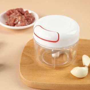 Mini Hand-Pull Food Processor & Vegetable Cutter