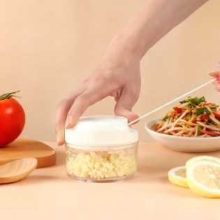 Mini Hand-Pull Food Processor & Vegetable Cutter