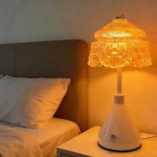 Vintage Crystal LED Table Lamp