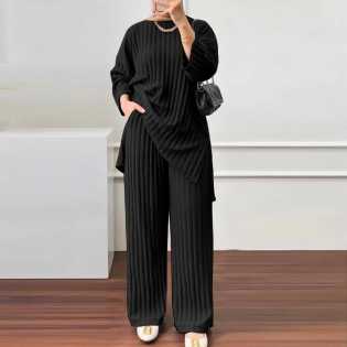 Women’s Long Sleeve Two-Piece Set