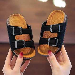 Children’s Double Buckle Slide Sandals