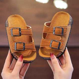 Children’s Double Buckle Slide Sandals