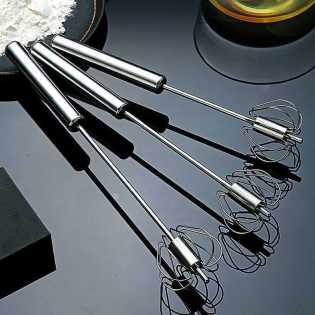 New-Style semiautomatic Stainless Steel Egg Whisk