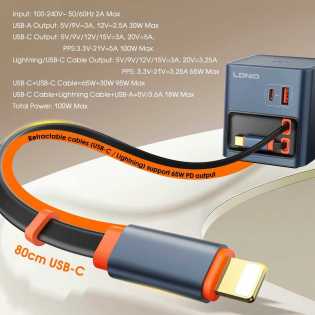 LDNIO 100W GaN Fast Charger