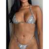 Inns 2023 Split swimsuit shiny bikini