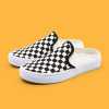 SUPS checkerboard half casual slippers for men and women