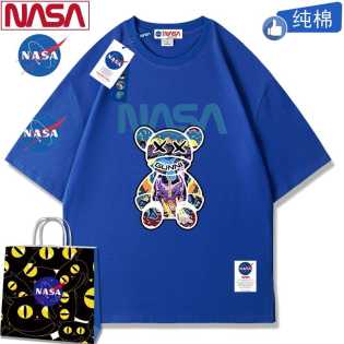 NASA WHHD Summer tide brand unisex pure cotton T-shirt NASA WHHD Summer tide brand unisex pure cotton T-shirt