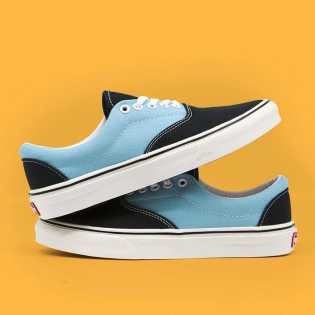 SUPS black and blue matching color board shoes low top unisex new retro campus trendy sports canvas SUPS black and blue matching color board shoes low top unisex new retro campus trendy sports canvas