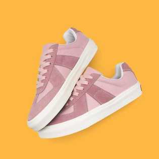 SUPS pink board shoes turned fur lovers sport unisex casual shoes