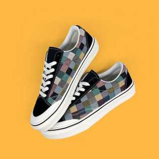 SUPS summer new low-top board shoes half moon baotou fashionable unisex casual shoes small white sho