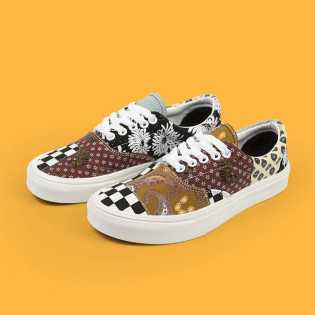 SUPS cashew flower canvas shoes spliced low top casual retro checkerboard small Daisy plus-size snea SUPS cashew flower canvas shoes spliced low top casual retro checkerboard small Daisy plus-size snea