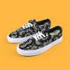 SUPS flower print low top unisex all-in-one casual shoes