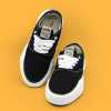 SUPS Black dissolving shoes Classic retro casual canvas shoes thick soled elevating unisex shoes all