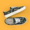 SUPS genuine green small floral low-top canvas unisex new summer breathable casual retro board shoes