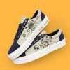 SUPS summer new men's shoes sun print low top canvas shoes to match the trend of women's shoes casua