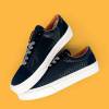 SUPS classic black low top plaid canvas shoes trend all match casual unisex shoes